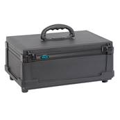 MALLETTE NOIRE COUVERCLE PLASTIQUE<BR>(Ref. 526005)