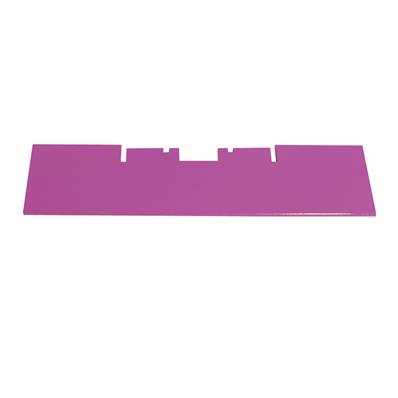 FACADE ALU VIOLET PURPLE POUR TIROIR 60 F2<BR>(Ref. 708996)