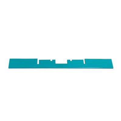 FACADE ALU TURQUOISE AQUA POUR TIROIR 30 F2<BR>(Ref. 708986)