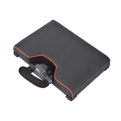 TALON AMOVIBLE + COUSSIN SELLIER ELEPHANT NOIR / MANGO<BR>(Ref. 170104)