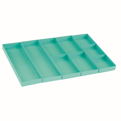KIT GODETS TIROIR 30MM AQUA<BR>(Ref. RIV-238385-1)