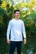 T-SHIRT LS WHITE L<BR>(Ref. RIV-249939-3)