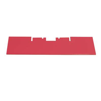 FACADE ALU ROUGE INFERNO POUR TIROIR 60 F2<BR>(Ref. 708994)