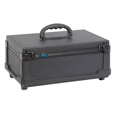 MALLETTE NOIRE COUVERCLE PLASTIQUE<BR>(Ref. 526005)