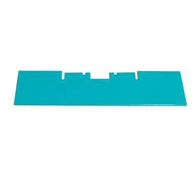 FACADE ALU TURQUOISE AQUA POUR TIROIR 60 F2<BR>(Ref. 708993)