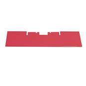 FACADE ALU ROUGE INFERNO POUR TIROIR 60 F2<BR>(Ref. 708994)