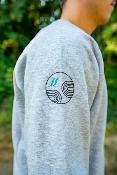 SWEAT GREY M<BR>(Ref. RIV-251648-2)