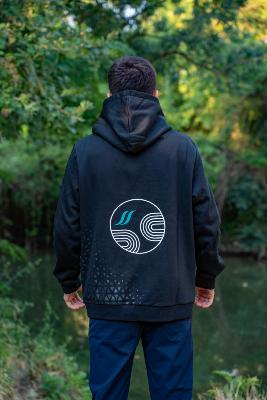 HOODIE TFS BLACK XXXL<BR>(Ref. RIV-249930-6)