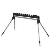 SUPPORT 12 KITS - 4 PIEDS TELESCOPIQUES - CRENEAUX Ø 18 MM<BR>(Ref. 320118)