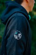 HOODIE TFS BLACK XXXL<BR>(Ref. RIV-249930-6)